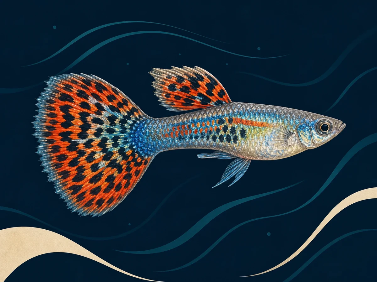 Stylized illustration of Guppy